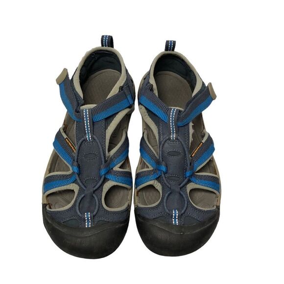 Keen Sandals Womens Waterproof Trail Shoes Blue Cinch Hike Size 6 - Picture 2 of 7